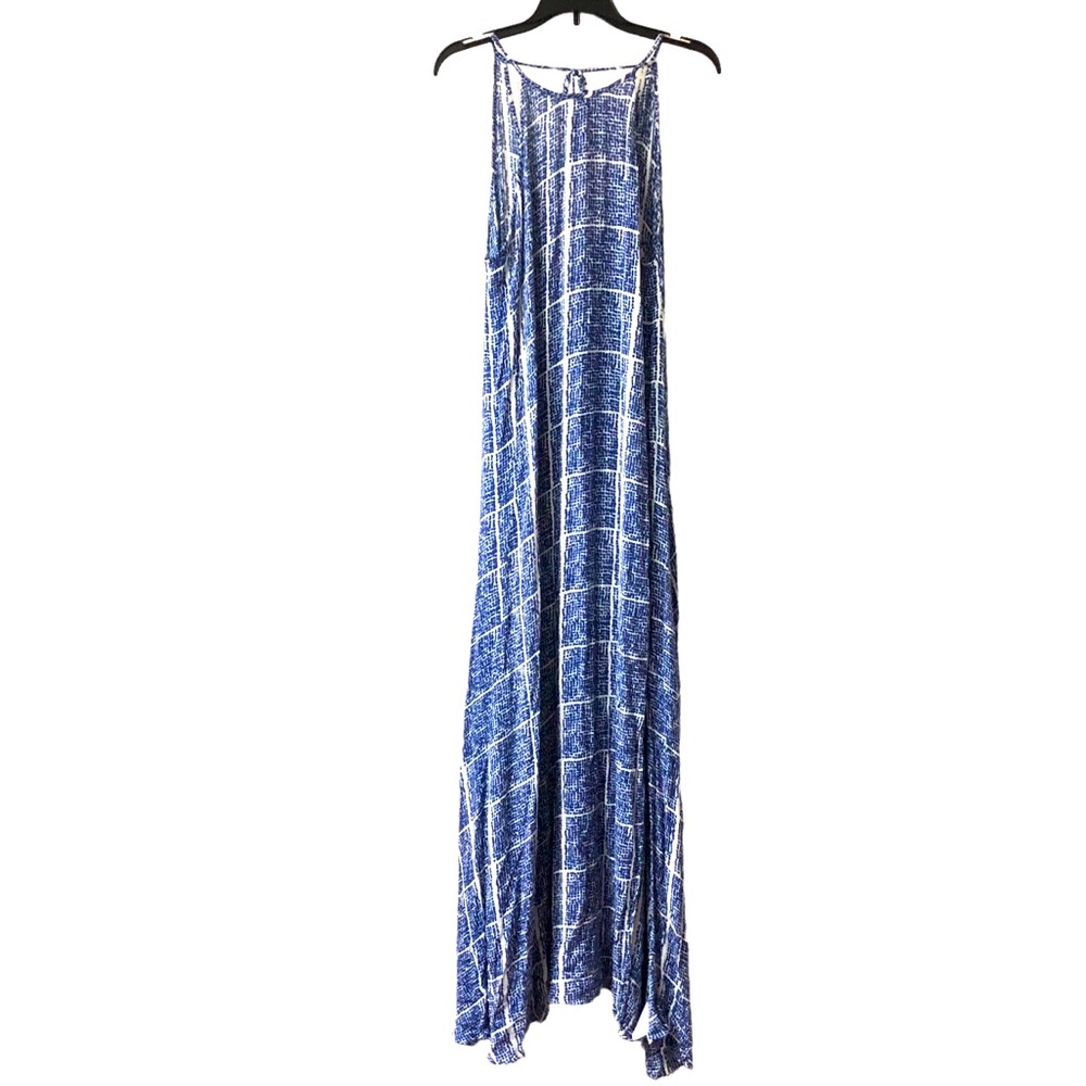 Lulus Tavik Farleigh Blue Print Maxi Dress - Picture 2 of 15
